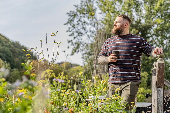 Dan Keane, host of The Space and founder of Lost & Found Wellbeing